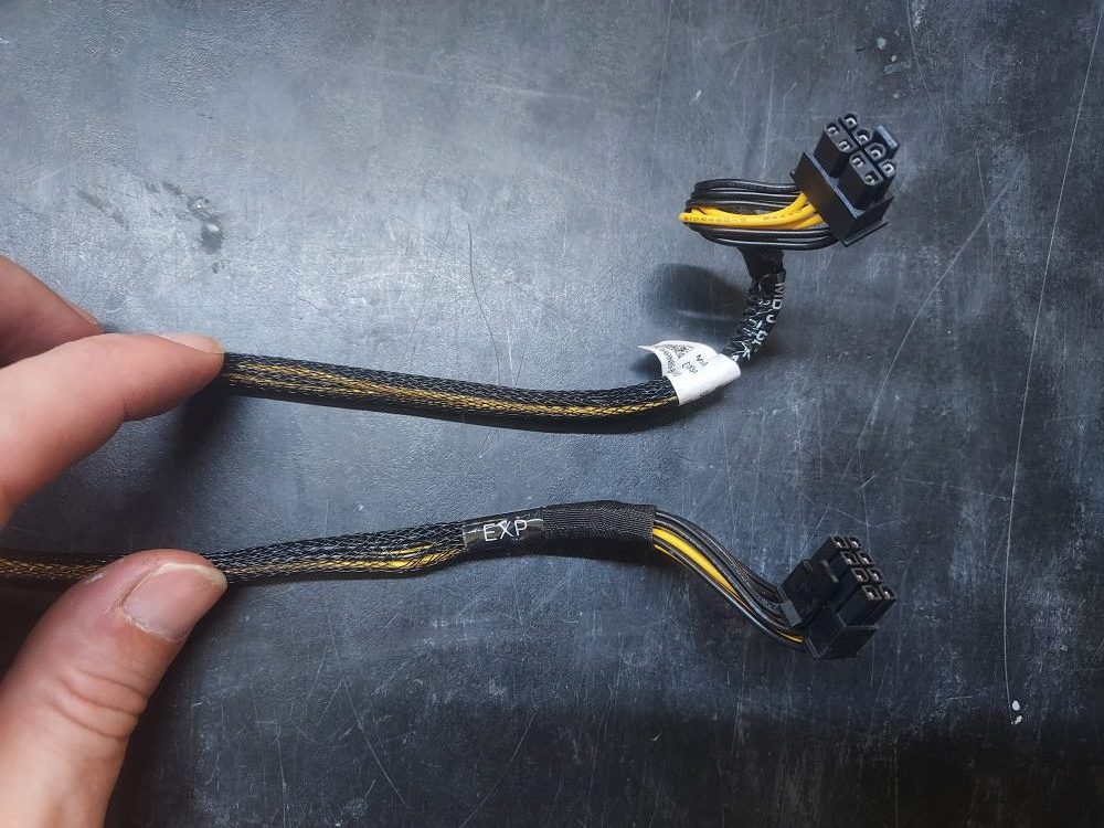 Expansion board power cable for Dell PowerEdge R640