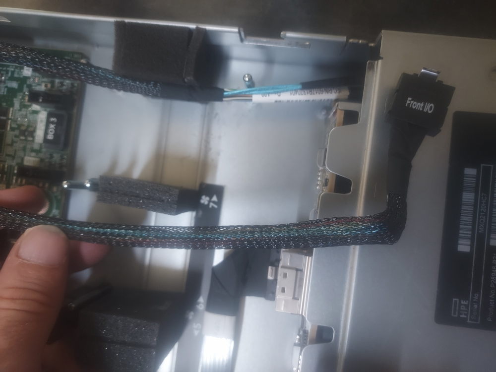 Front IO cable for HP DL 360 G10+ server