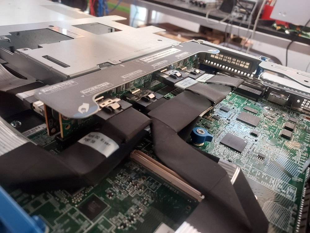 Installation point of the riser