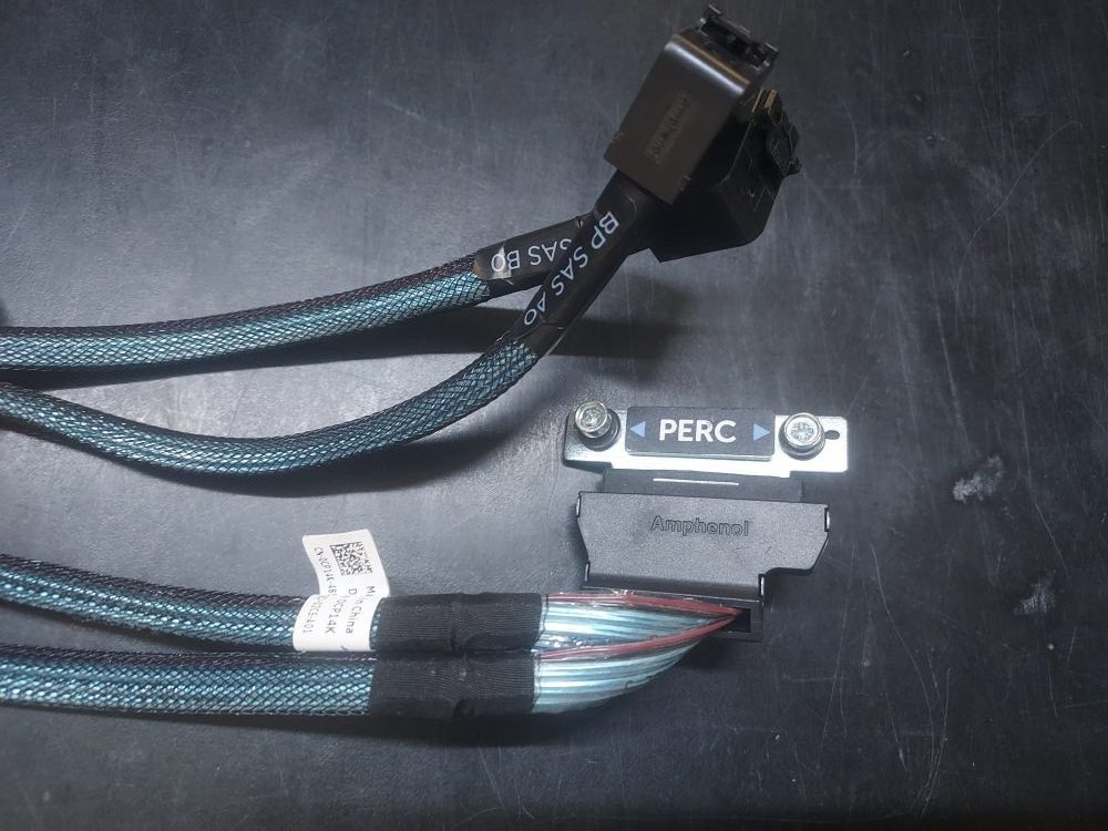 PERC Cable compatible with the Dell PowerEdge R740xd 24 Bay server