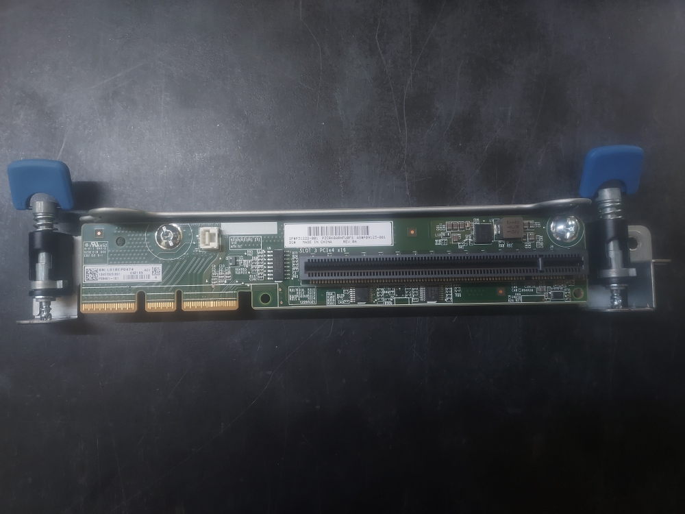 low profile x16 riser for HP DL 360 G10+ P31222-001