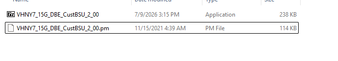 The .PM file