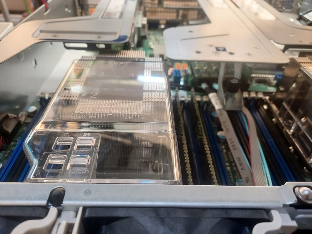 Supermicro MCP-310-82921-0N LEFT Air Shroud