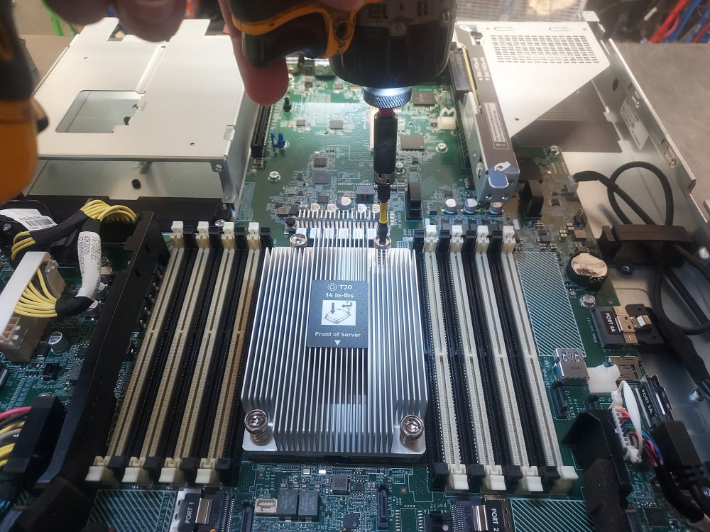 HP DL 325 heatsink