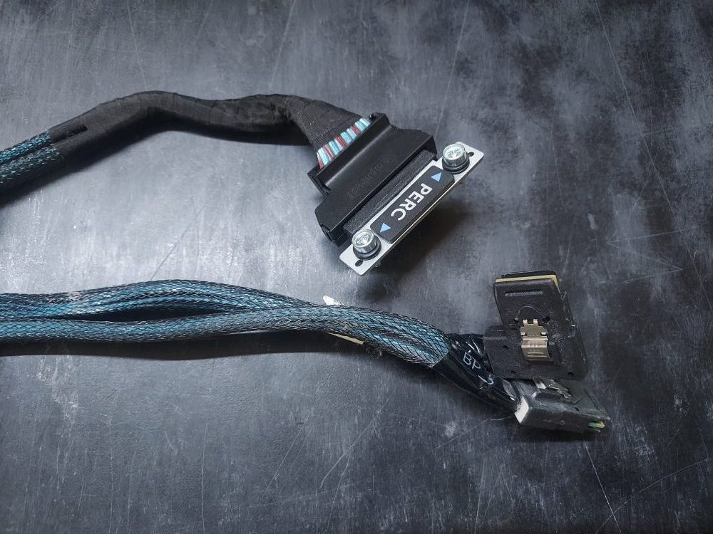 PERC cable for the Dell PowerEdge R530 8 Bay Server