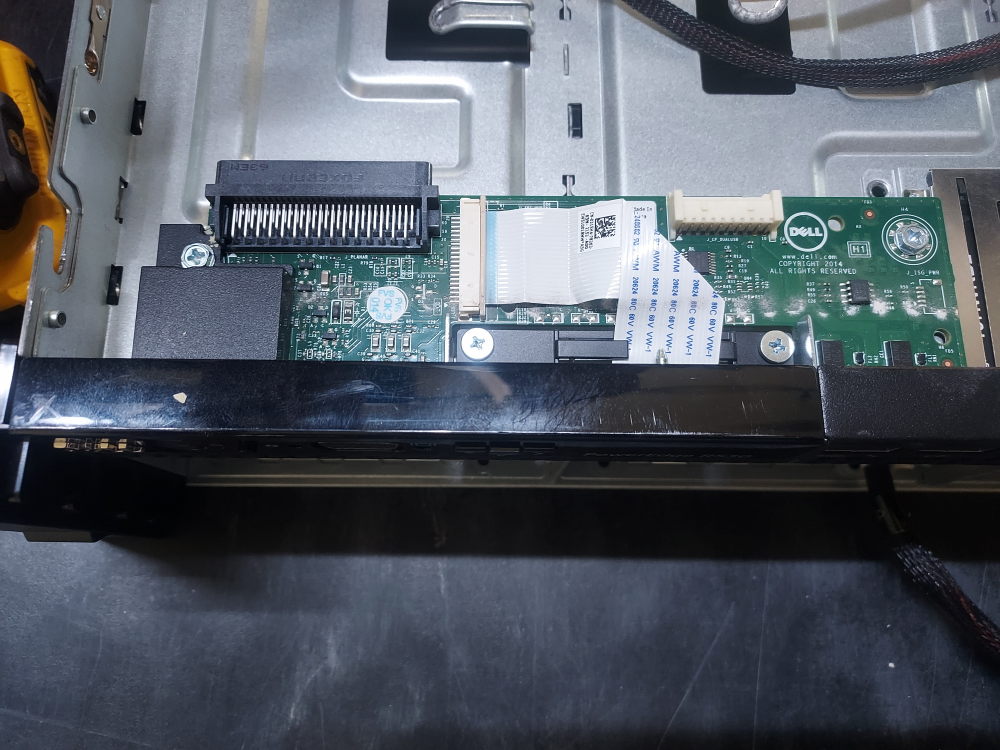 Front control panel for the Dell PowerEdge R530
