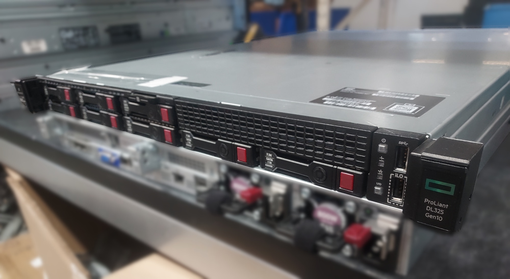 HP G10 DL 325 8 SFF NVME Configuration and Build Guide